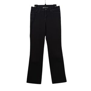 Levi's Womens Demi Curve Classic Rise Straight‎ Leg Black Jeans Size 29